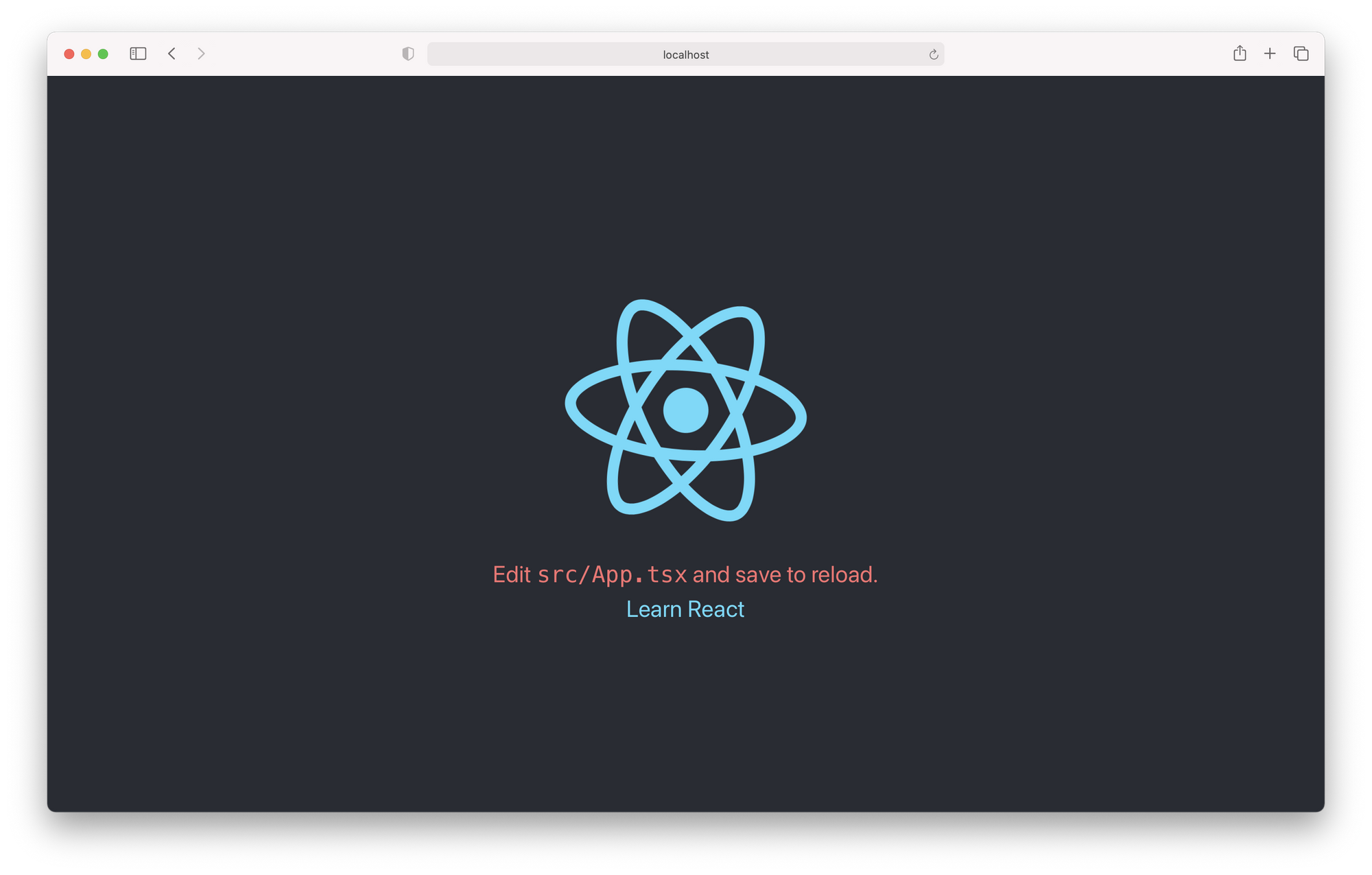 Creating a template for new React projects